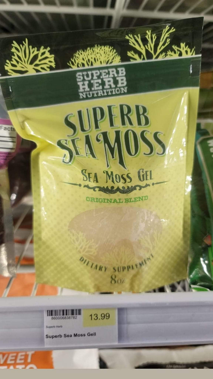 Superb Sea Moss Gel (Original) 2 pack ( 16 oz )