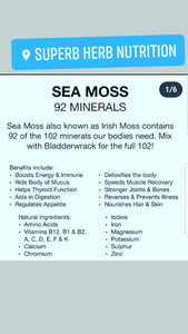 Superb Sea Moss Gel (Original) LARGE