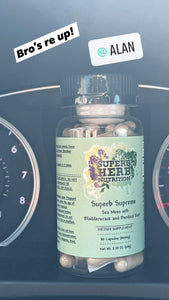 3 Month Supply-Superb Supreme (Sea Moss & Herb Capsules)